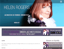 Tablet Screenshot of helenrogersmusic.com